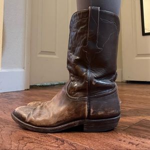 Vintage Lucchese cowboy boots